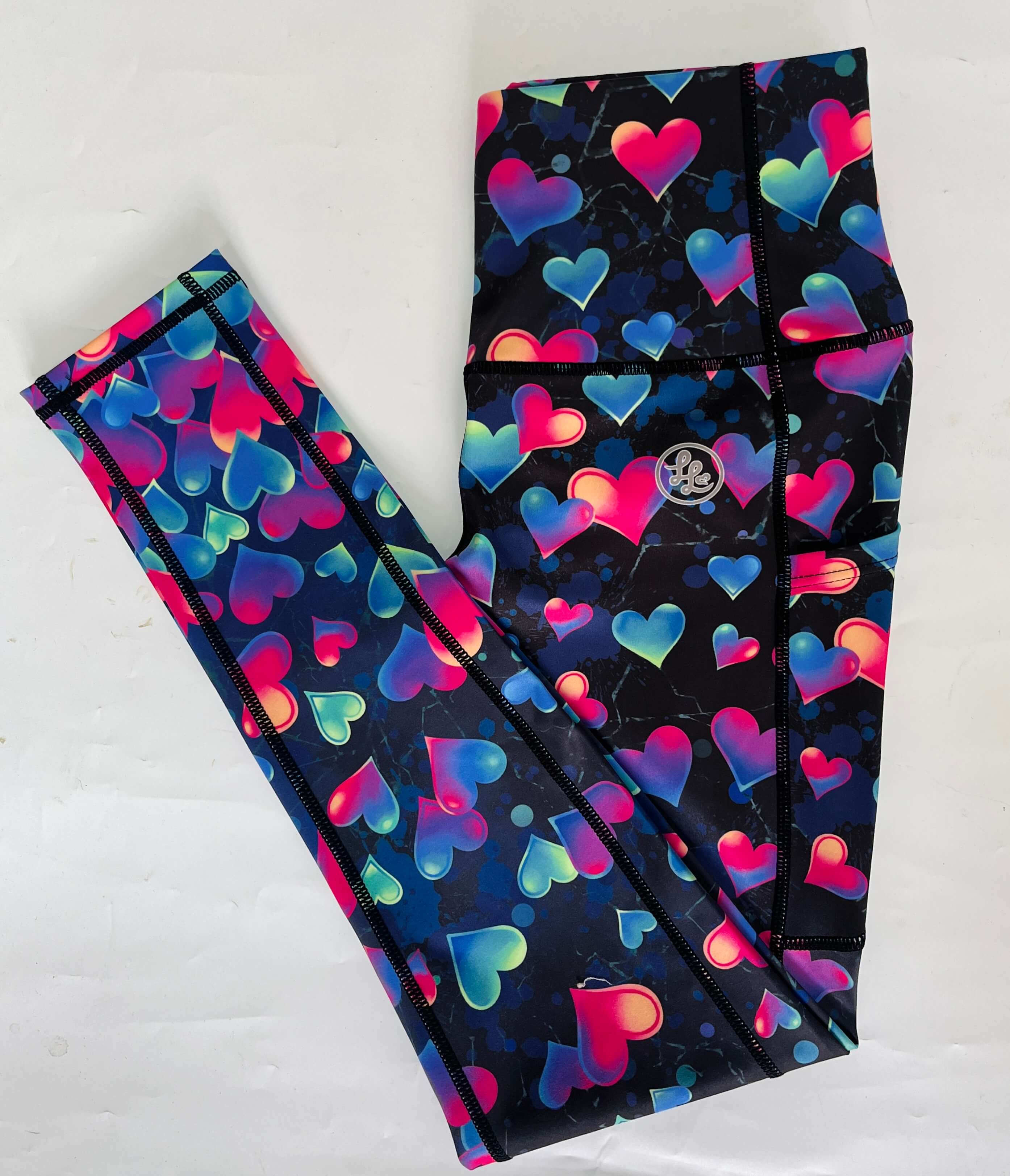 Bubble Hearts Side Pocket ACTIVEWEAR - Image 3