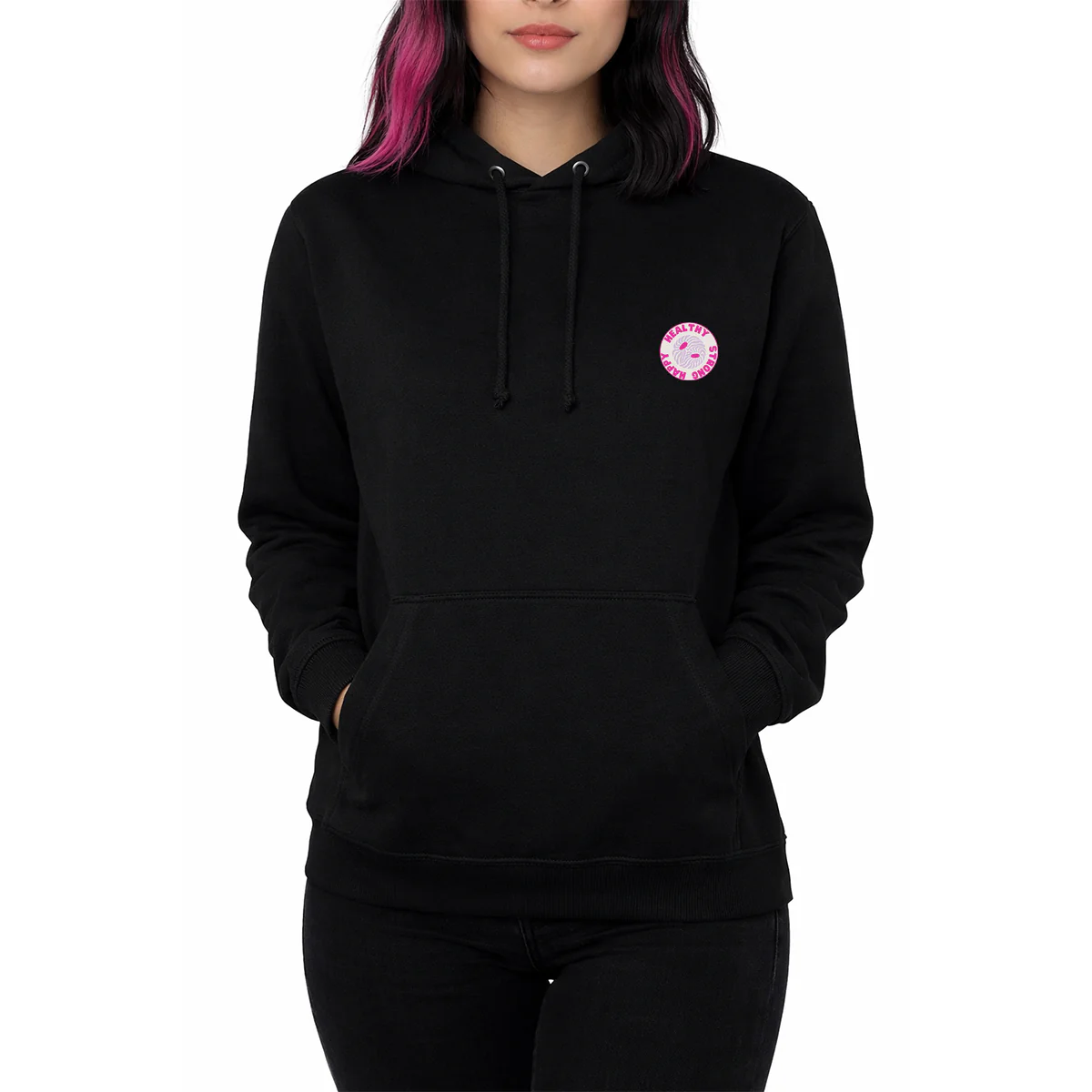 Happy, Healthy, Strong Essential Hoodie - Image 3