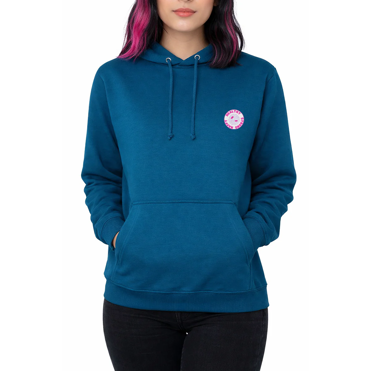 Happy, Healthy, Strong Essential Hoodie - Image 5