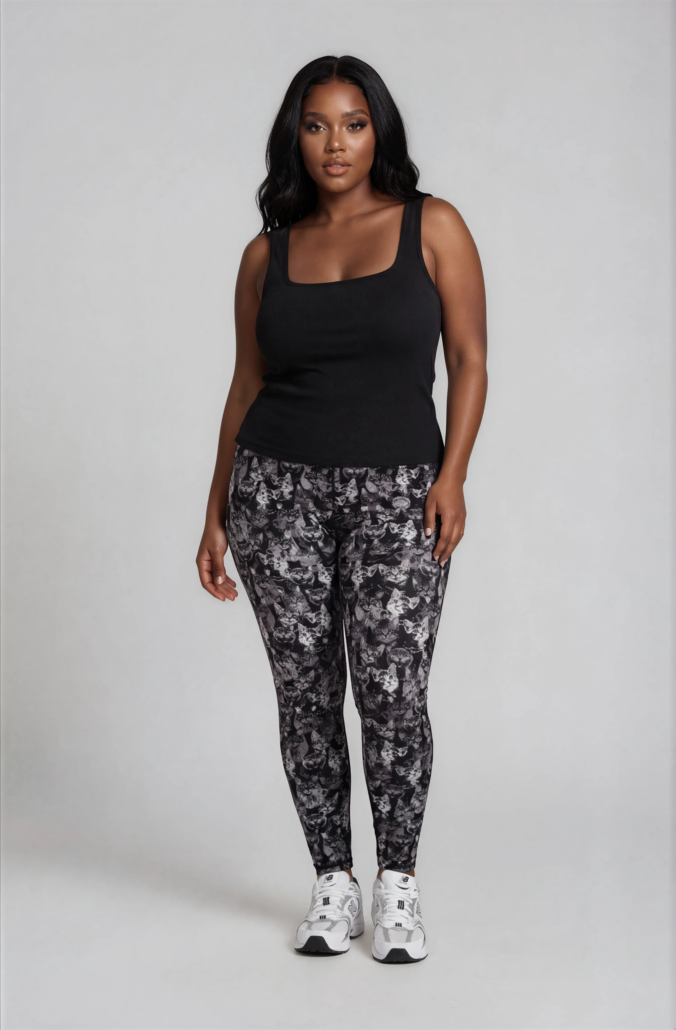 Midnight Moggies Standard ACTIVE Leggings